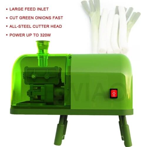Commercial Green Onion Shredder Maker Celery Cutting Strips Machine Shallots Pepper Shredding Machine 220V