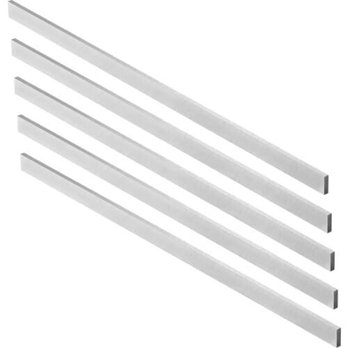 Uxcell HSS Tool Bit Square Lathe Turning Grinder Cutter Mill Blank 3mmx8mmx200mm 5Pcs