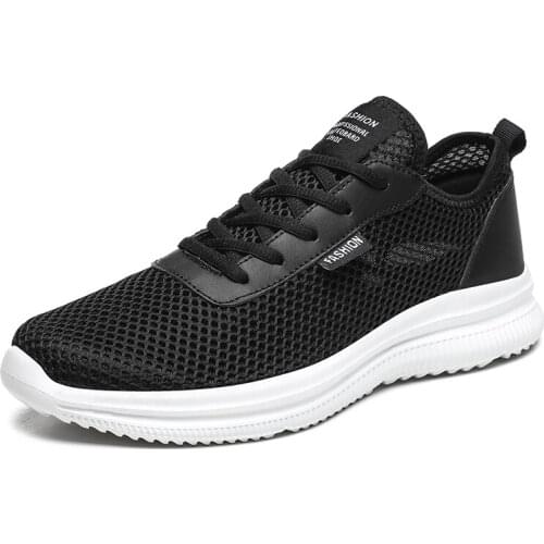 Male Tennis Shoes 2021 Summer New Sneakers Men Comfortable Gym Sport Shoes Outdoor Adult Breathable Lightweight Footwear Cheap