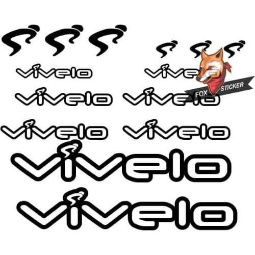 Bicycle frame stickers road bike mountain bike MTB Track bike TT bike cycle decal reflective stickers for VIVELO stickers