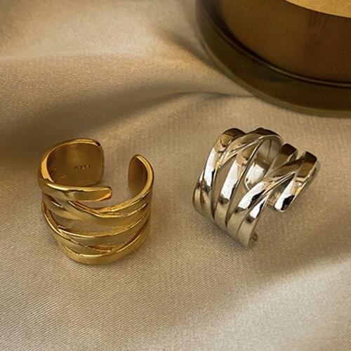 Fashion new ring multi-layer rings finger ring jewelry women simple accessories