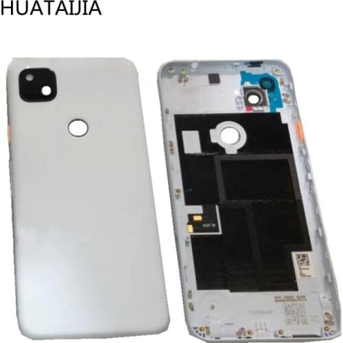 5.81 inch For Google Pixel 4a Original Back CASE Google Pixel 4a middle frame door Rear Housing G025J GA02099 battery case