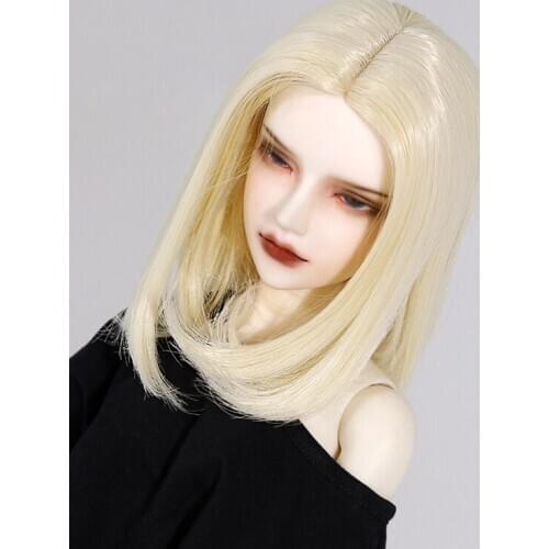 BJD wig SD leaf Lori 3 points small 3 uncle high temperature silk mid long hair shoulder length buckle in stock