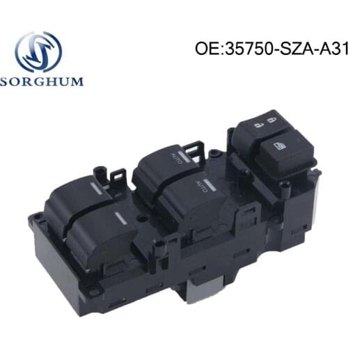 35750-SZA-A31 35750SZAA31 Front Left Power Window Switch For Honda Pilot 3.5L 2011