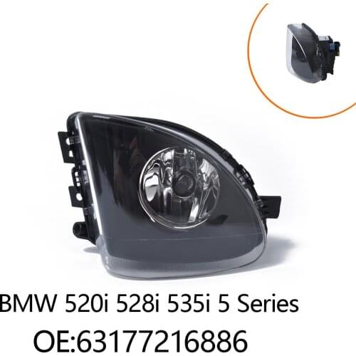 Right Fog Light Passengerside Replacement 63177216886 for BMW 520i 528i 535i 5 Series