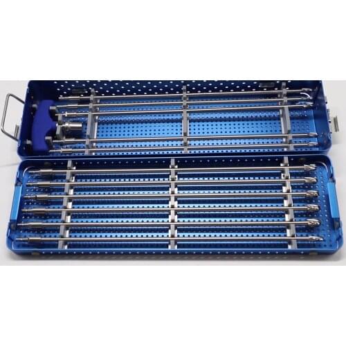 Factory Supply Bone Surgery Orthopedic Surgical Instruments Set Flexible Reamer Set Trauma Plate Instrument