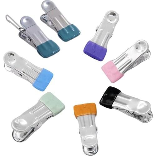 Laundry Clothes Pins Hanging Pegs Clips, Swimming Pool Cover Clip, Mater Clothes Pins, Stainless Steel Clips Towel Clips（1pcs