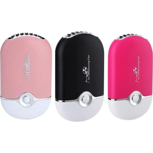 1 Set USB Mini Portable Fans Rechargeable Electric Bladeless Handheld Air Cooling Refrigeration Fan for Eyelash