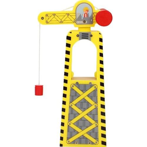 1pc Plastic Crane Toy for Thomas Accessories Compatible Wood Track Road