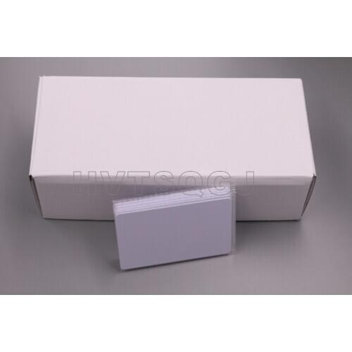 100Pcs/lot Free shipping rewritable dual frequency UHF HF PVC RFID Cards