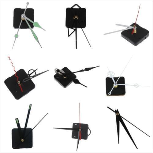 Silent Quartz Unframed DIY Wall Clock Motor Movement Hands Mechanism Repair Part Tool Kit