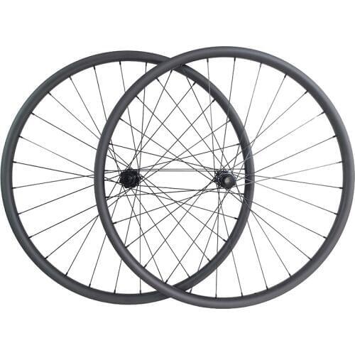 1300g 29er MTB XC 30mm asymmetric lefty 2.0 carbon wheels 22mm deep tubeless straight pull left hand 2 wheelset 6mm offset
