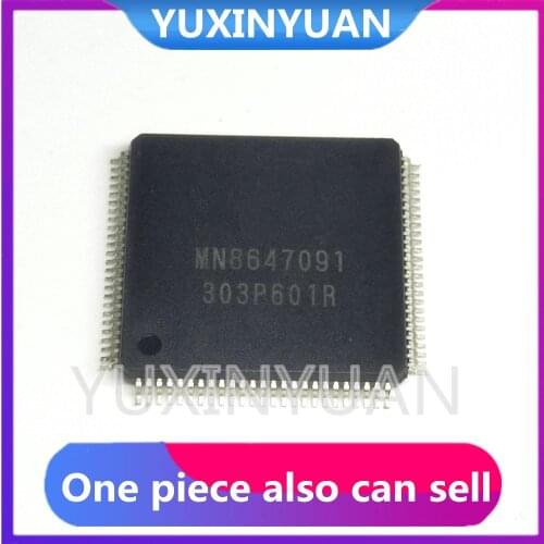 2pcs/lot MN8647091 8647091 QFP NEW IC LCD CHIP In Stock
