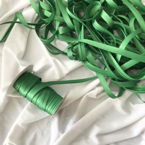 25yards/roll Polyester 5/8"(15mm) Satin Bias Tape Bias Binding Solid Color For DIY Garment Sewing And Trimming