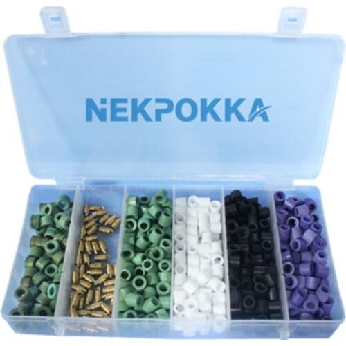 500PCS,Air conditioning refrigerant filling tool sealing ring, 5/16, 1/4, 3/16 R410a R134a R22 Refrigerant filling pipe gasket