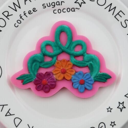 European Style Flower Vine Fondant Silicone Mold Decorative Epoxy Mold DIY Baking Chocolate Mold
