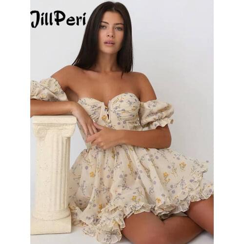 Пышные летние платья JillPeri China At AliExpress