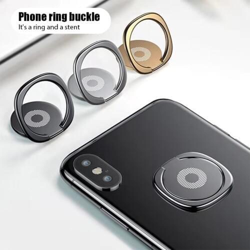 Smartphone Finger Ring Holder Phone Ring Bracket 360 And 180 Rotation Easy to Carry Round Phone Finger Stand Flexible rotation