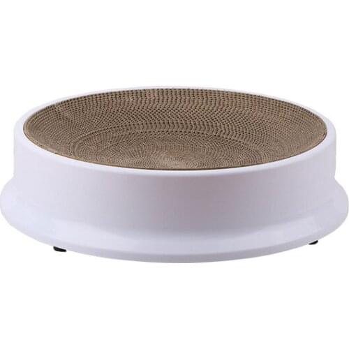 Multi-function Round Pet Bed House Cat Scratch Board Breathable Wear Resistance Cat Toys Pet Supplies