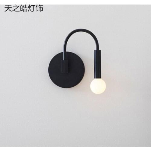 Personality contemporary and contracted sitting room hotel corridor, corridor of bedroom the head of a bed wall lamp