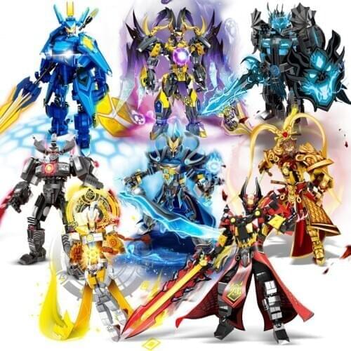 Super Heroes Bionicle Hero Factory Romance Of The Three Kingdoms Building Blocks Bricks Assemble Kids Xmas Toys