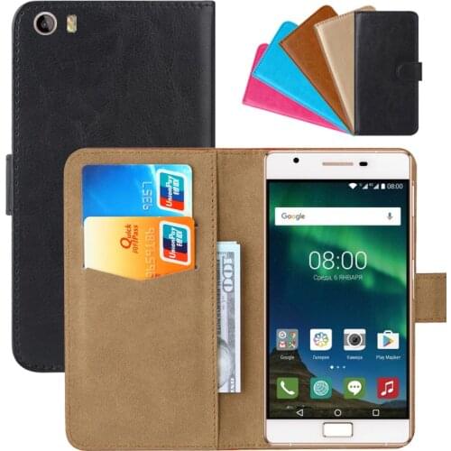 Luxury Wallet Case For Philips Xenium X818 PU Leather Retro Flip Cover Magnetic Fashion Cases Strap