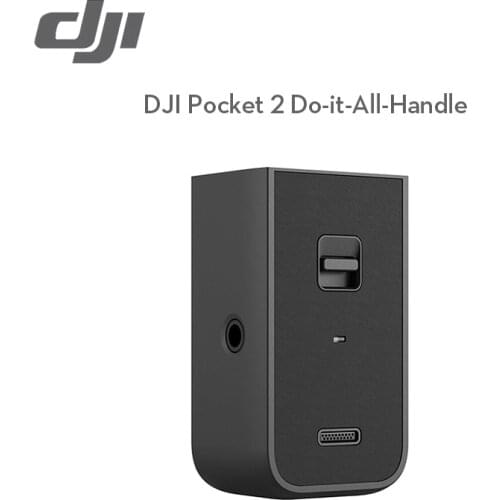 DJI Pocket 2 Do-It-All Handle Provides Impressive Versatility With The Built-in Wireless Module Bluetooth Accessories