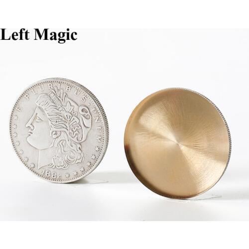 1 Pcs Expanded Shell (Super Morgan Dollar Version) magic tricks For Appearing/Disappearing Magic Close Up Coin Props Accessories