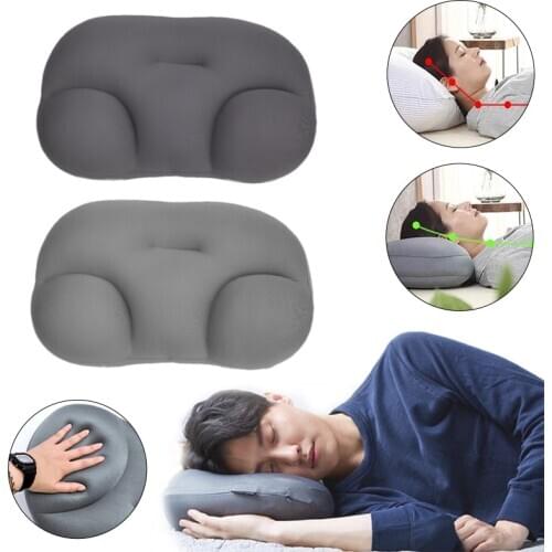 3D nuage oreiller avec taie d'oreiller 3D cou oreiller créatif sommeil profond cou oreiller décompression air oreiller. Oeuf ore