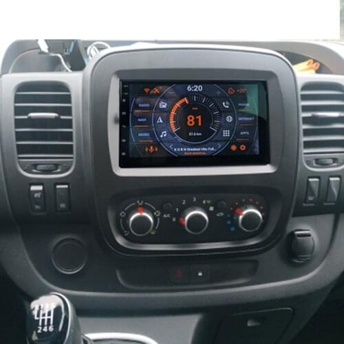 6GB RAM 128GB ROM Android 10 Car Radio For Opel Vivaro 2016 Renault Trafic Fiat Talento Nissan Nv300 2019 Auto Multimedia Player