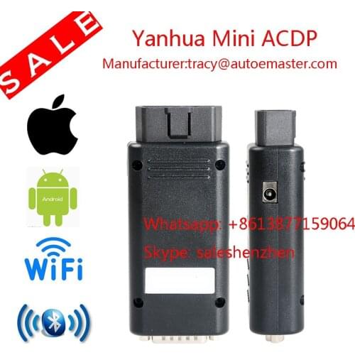 Free shipping! Full Set Yanhua Mini ACDP Key Programmer for CAS FEM BDC Landrover KVM Porsche BCM Yanhua ACDP Programming Master