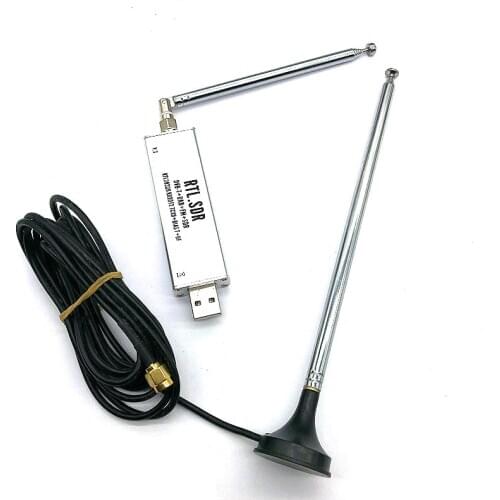 For RTL-SDR Blog RTL SDR V3 R820T2 RTL2832U 1PPM TCXO SMA RTLSDR Software Defined Radio Receiver with Antenna