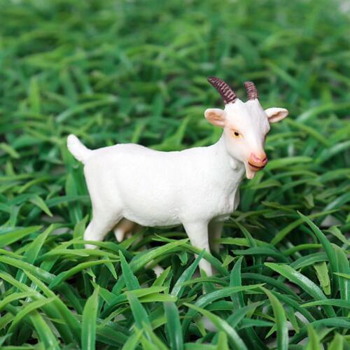 Farm Goat Sheep Simulation Animal Model Fugurine Toy Craft Table Decoration wonderful gifst for your kids who love dinosaur