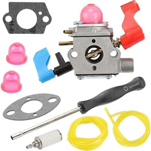Carburetor Tune Up Kit for C1Q-W11G 530071775 B1750 B1750LE BV200LE Weed Eater Blower Kit WT-606