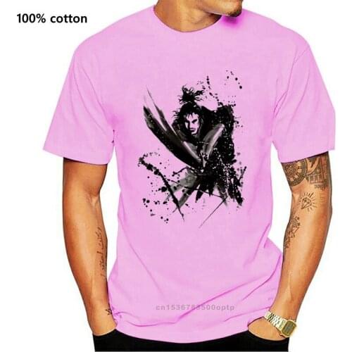 Classic T-shirt Men Black White Tops Japanese Samurai Ink Design T Shirts Youth Plus Size Clothes Cotton Tee Shirt Japan Style