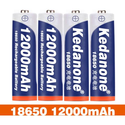 New 3.7V 18650 12800mAh Rechargeable Battery High Capacity Li-ion Rechargeable Battery For Flashlight Torch headlamp Battery