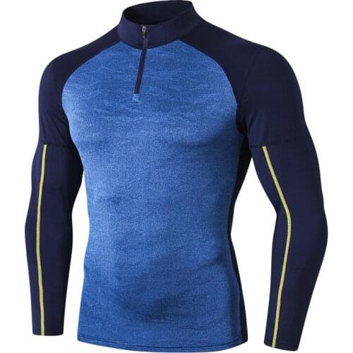 Mens Running Training Jackets Winter Long-sleeved PRO Tight High Elastic Sportswear Camouflage Quick-dry Fitness Clothing XXL