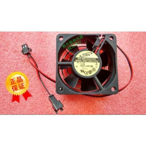 Wholesale: original ADDA 6025 AD0612HB-A70GL DC12V 0.23A 60*60*25MM 2 line axial flow cooling fan