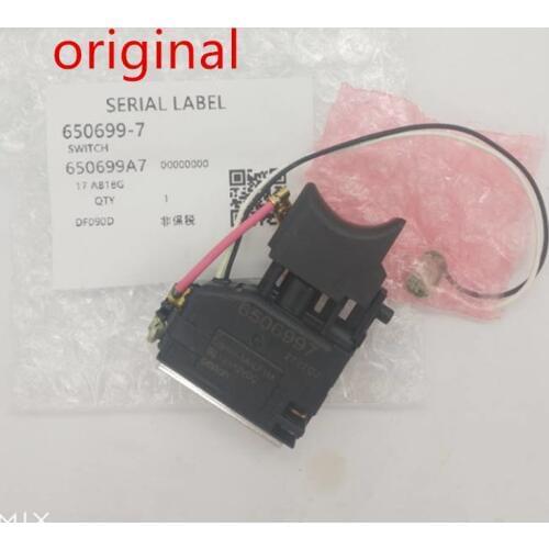 Switch 10.8V for Makita 650699-7 6506997 650645-0 6506450 6505991 DF330DWE DF030DWE TD090DWE TD090D DF330D DF030D DF030DW