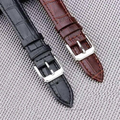 The first layer of Leather Watchband buckle premium Taobao watch band on behalf of direct selling accessories