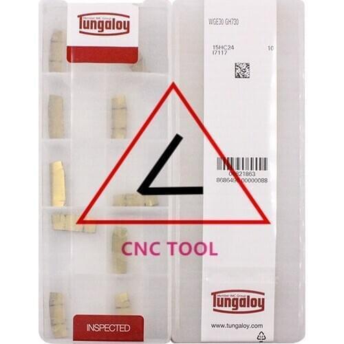 WGE30 GH730 10pcs Original Japan Tungaloy Cutting Tool