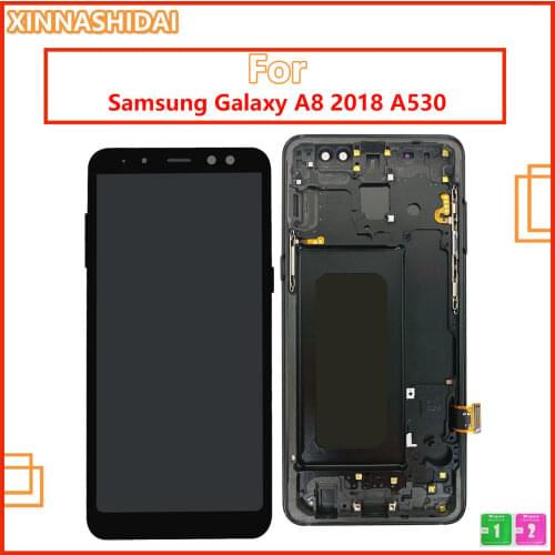 5.6'' LCD Display For SAMSUNG Galaxy A8 2018 A530 A530F LCD Display Touch Screen Assembly Replacement