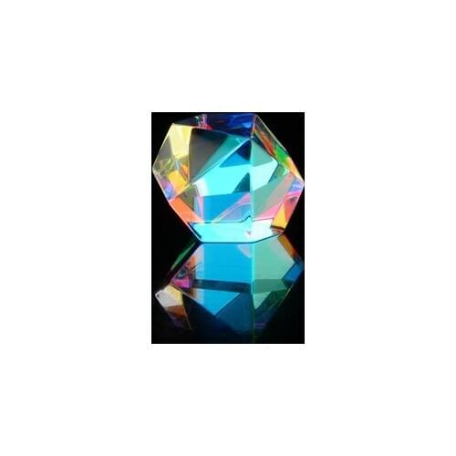 15-18mm Irregular Color Prism Photography Home Decoration Prism Glass Colorful Children Gifts Prism Lens