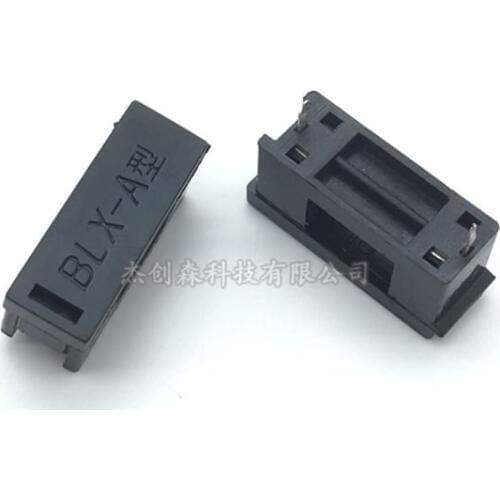 5*20mm fuse holder Base Black With cover BLX-A type