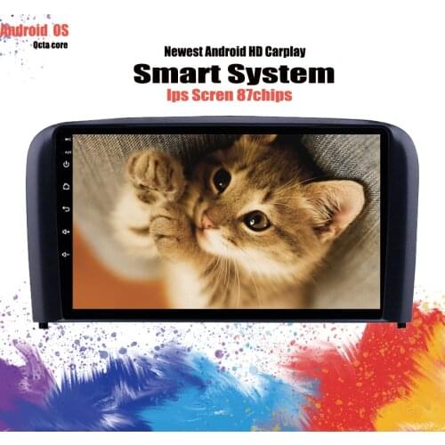 Android 10.0 4G Lte DSP RDS CarPlay Car Radio Multimedia GPS Navi Head Unit Cassette For VOLVO S80 2004 2005 2006
