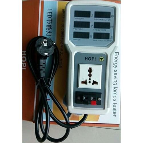 Digital Electric Power Energy Meter Tester Monitor Watt Meter Analyzer energy saving lamps tester HP9800 digital current meter