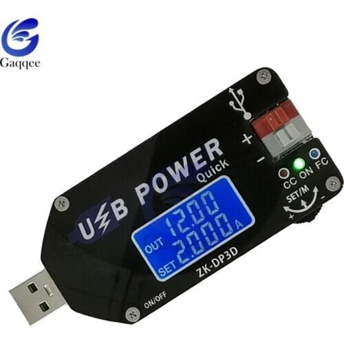 CNC USB TYEPE-C DC Converter CC CV 1-30V 2A 15W Power Module Adjustable Regulated power supply Constant voltage QC2.0 3.0 AFC