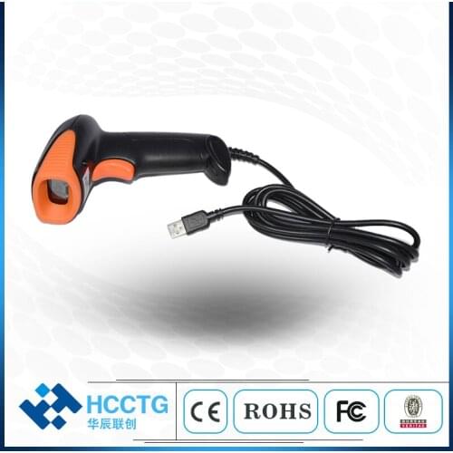 Two-dimensional 2D CMOS Portable Barcode Reader Wiegand Ticket Scanner Attach to Phone (HS-6602)