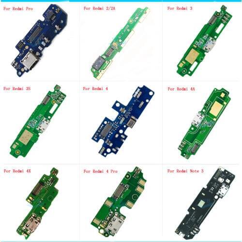 For Xiaomi Redmi 4 pro 4X 4A note 3 3S 2 2A USB Charging Dock Jack Plug Socket Port Connector Charge Board Flex Cable