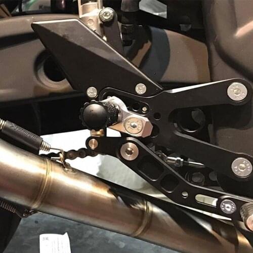 Motorcycle Rear pedal For YAMAHA YZF-R3 Increased Pedal Articulated Footrests Rear Resrts System For R 25 R3 R25 MT03 2015-2020
